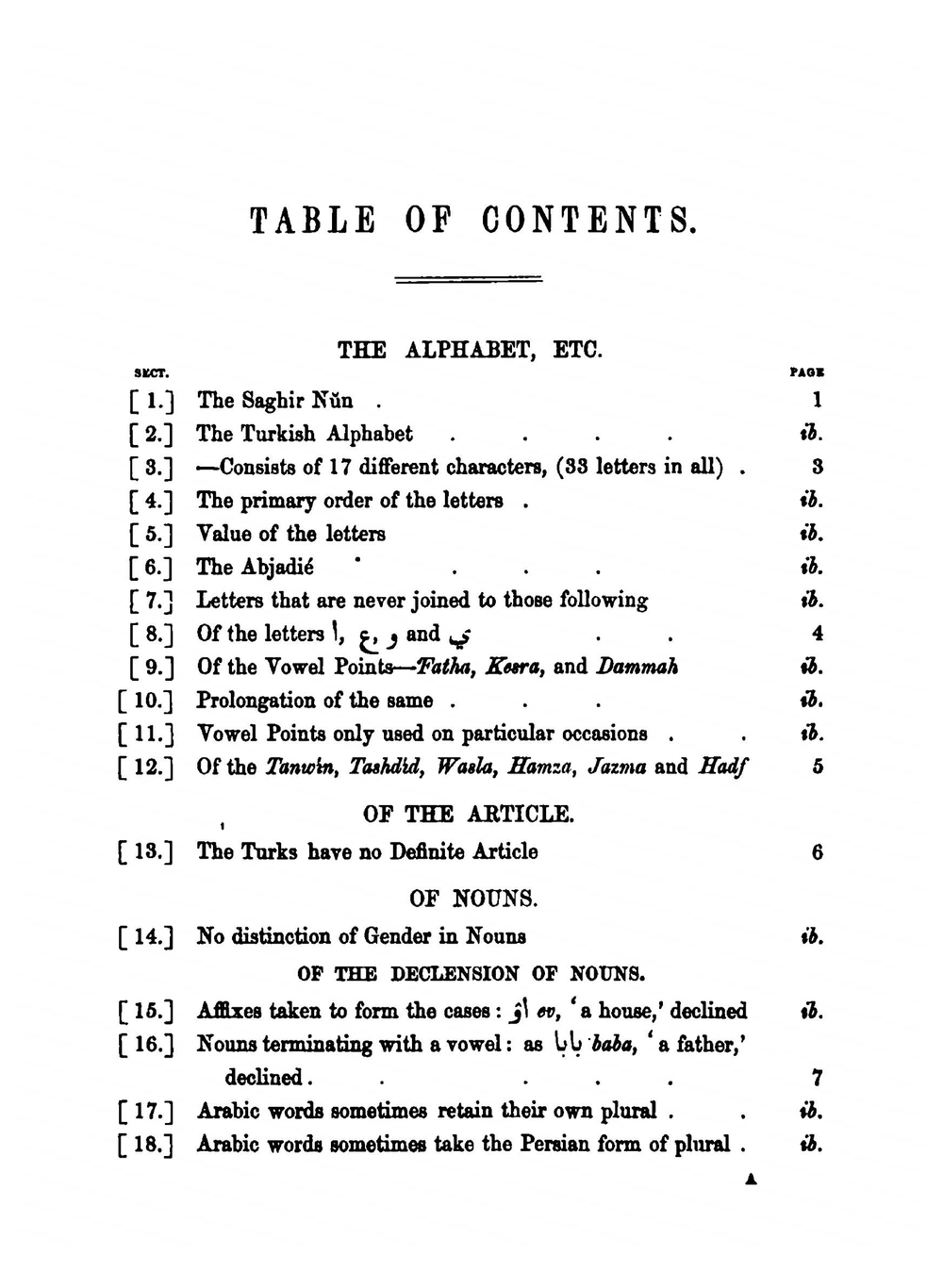 Reading Book of the Turkish Language, with a Grammar and Vocabulary | William Burckhardt Barker