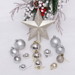 Набор украшений SHINE «Fantasy» (51 шт.), light champagne/silver