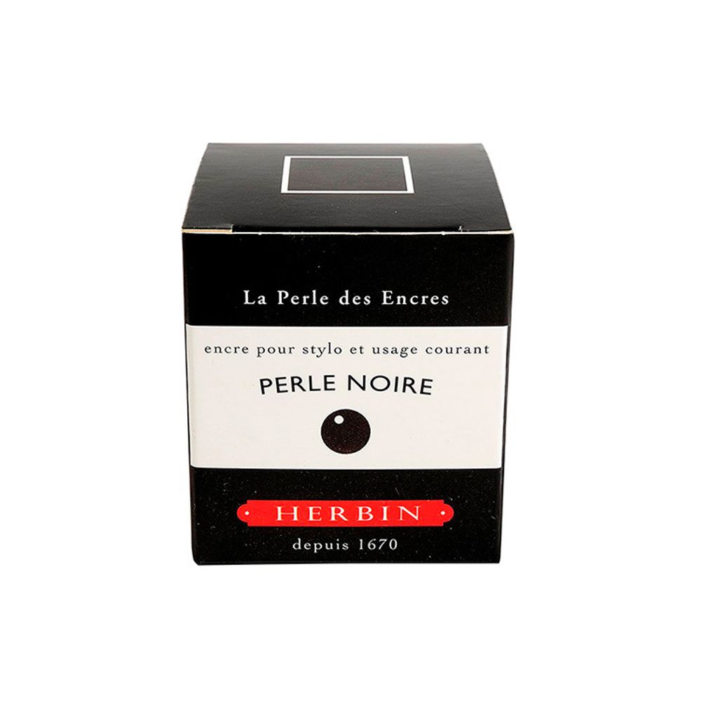 Чернила во флаконе Herbin 30 мл Perle noire черные (13009T) 2
