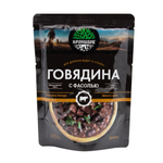Готовое блюдо "Говядина с фасолью" 250 г. (Кронидов) 4шт*250гр, 1кг