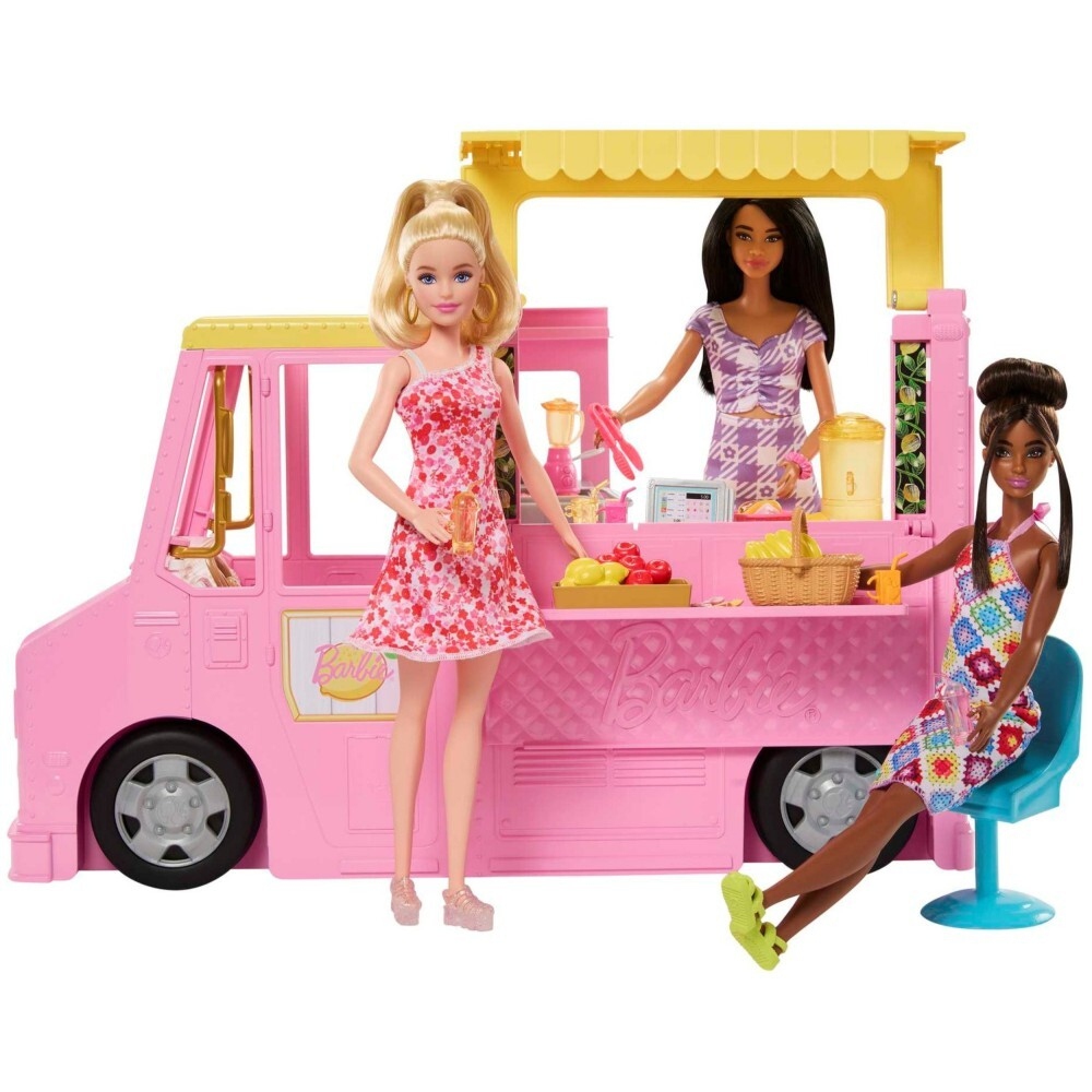 Barbie - Фургон с лимонадом Передвижное кафе для кукол HPL71 / артикул   HPL71  / GTIN 194735162444