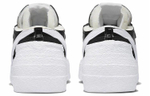 Кроссовки Sacai X Nike Blazer Low Black Patent Leather