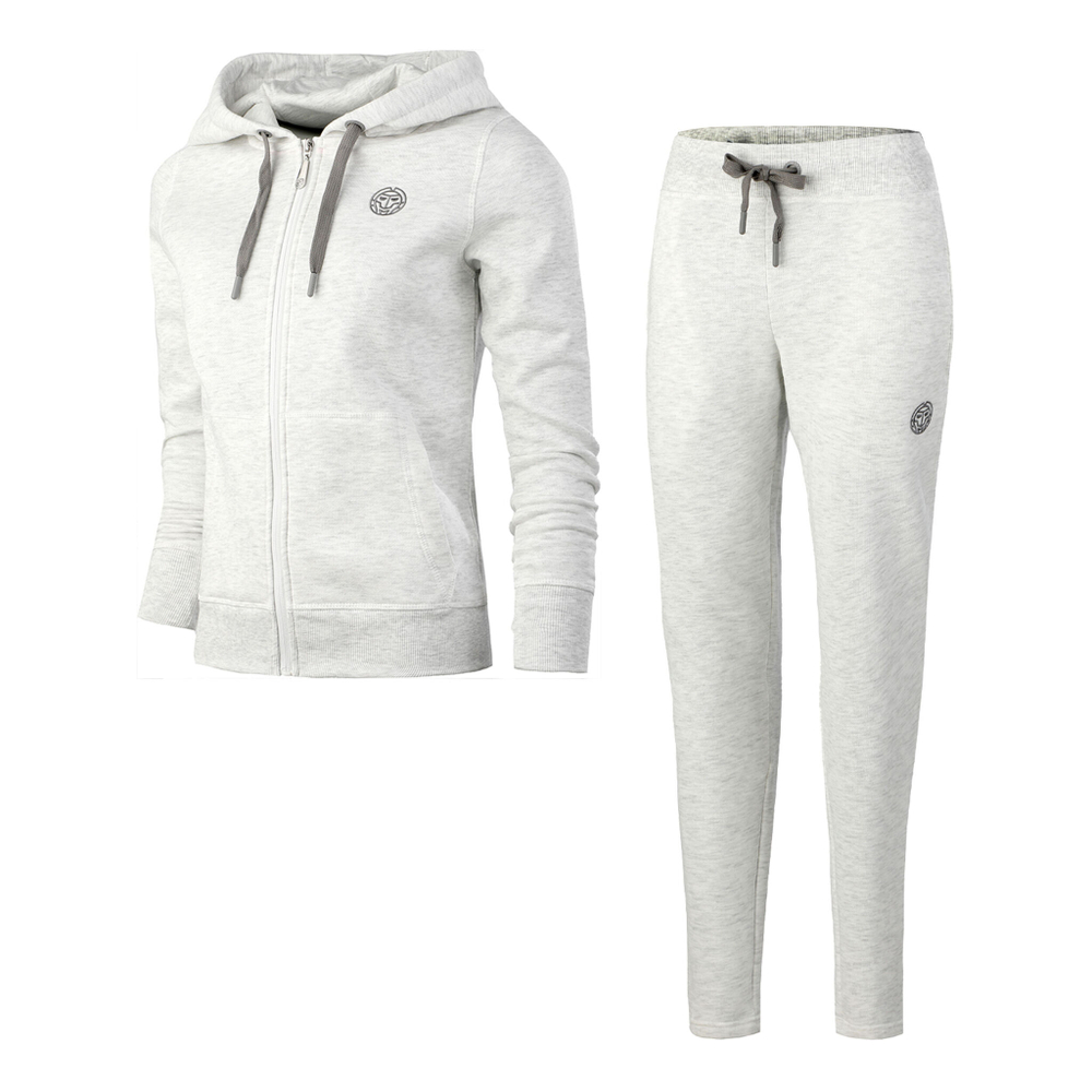 Женские теннисные Костюмы BIDI BADU Dalila Basic Tracksuit Women - Cream