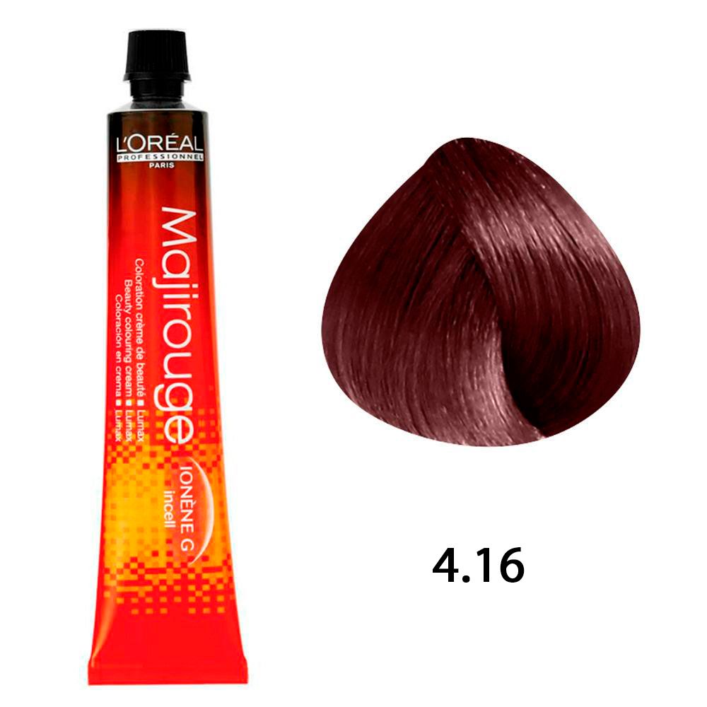 L&#39;Oreal Professionnel Majirouge 4.16 бренда 50 мл