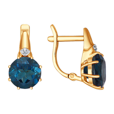 Серьги Au 585 (724065)