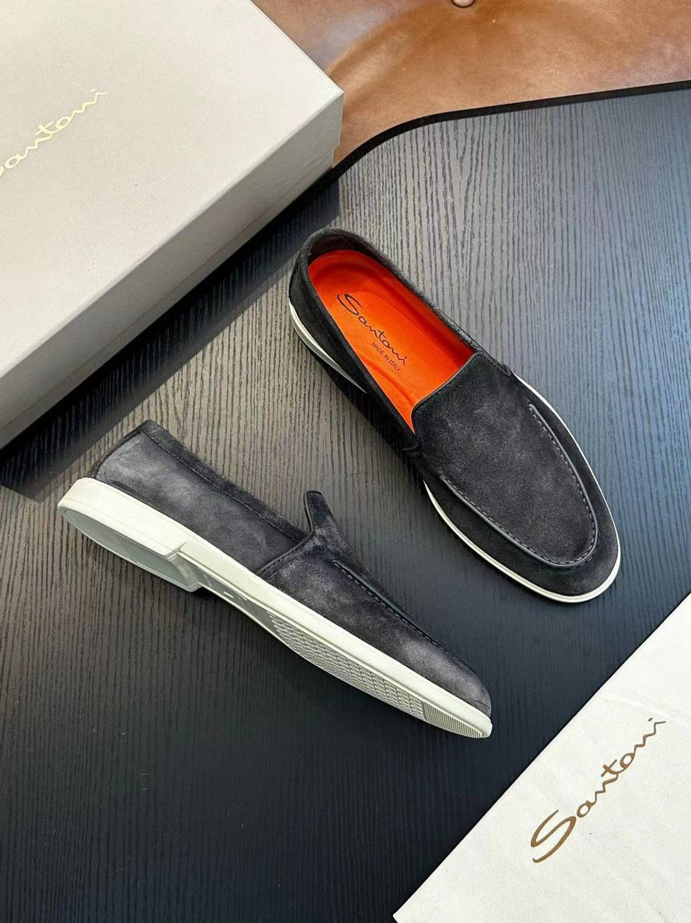 Лоферы Santoni