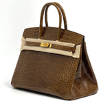 Сумка Hermes из кожи крокодила 35 см