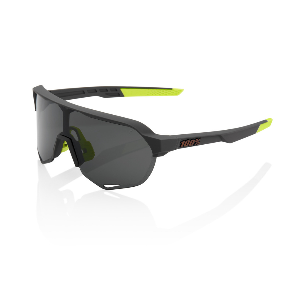 Спортивные очки 100% S2 / Soft Tact Cool Grey / Smoke Lens OS