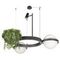 Подвесной светодиодный светильник Loft IT Jardin 10121/2 Dark grey