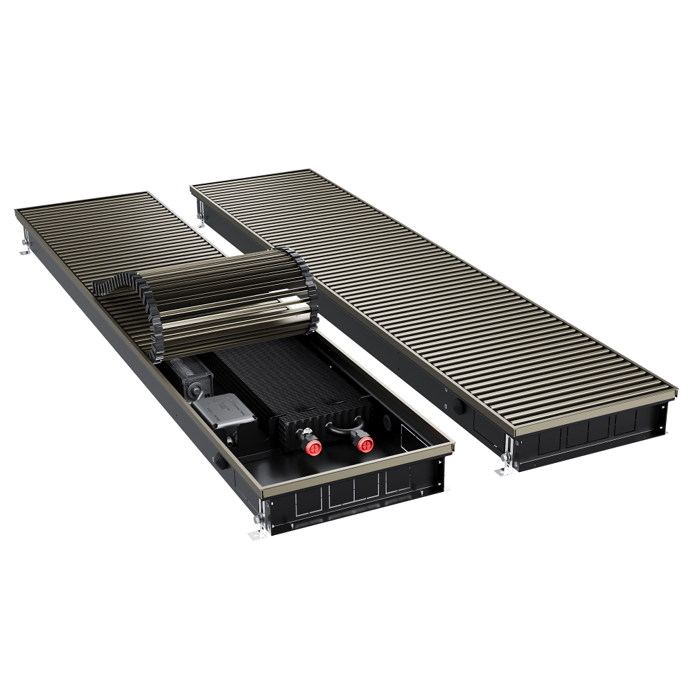 Конвектор внутрипольный Royal Thermo ATRIUM TURBO-80/300/900-DG-U-DB