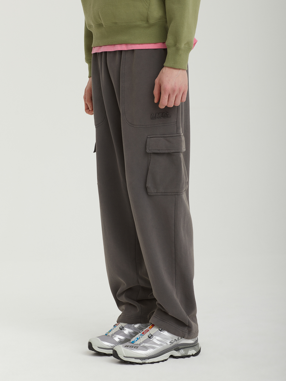 Мужские Брюки Washed Og Applique Cargo