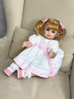 Кукла Реборн мягконабивная 45см (FA-935A1)