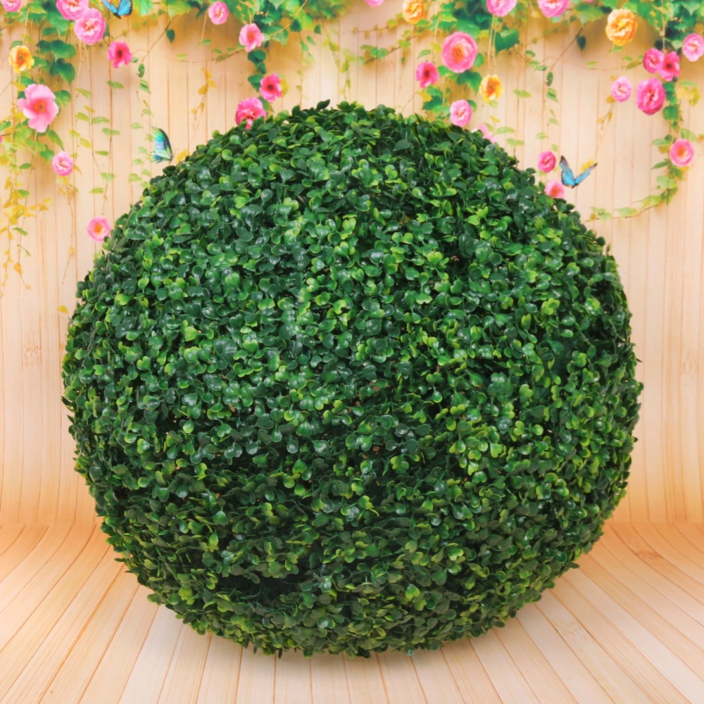 Искусственное растение шар «Самшит» темно-зеленый D-45см Ultramarine