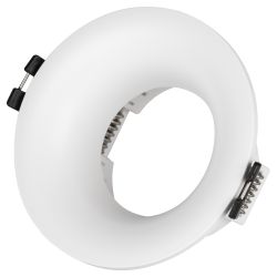 Светильник встраиваемый декоративный ЭРА KL93 WH под лампу MR16 GU5.3 белый пластиковый