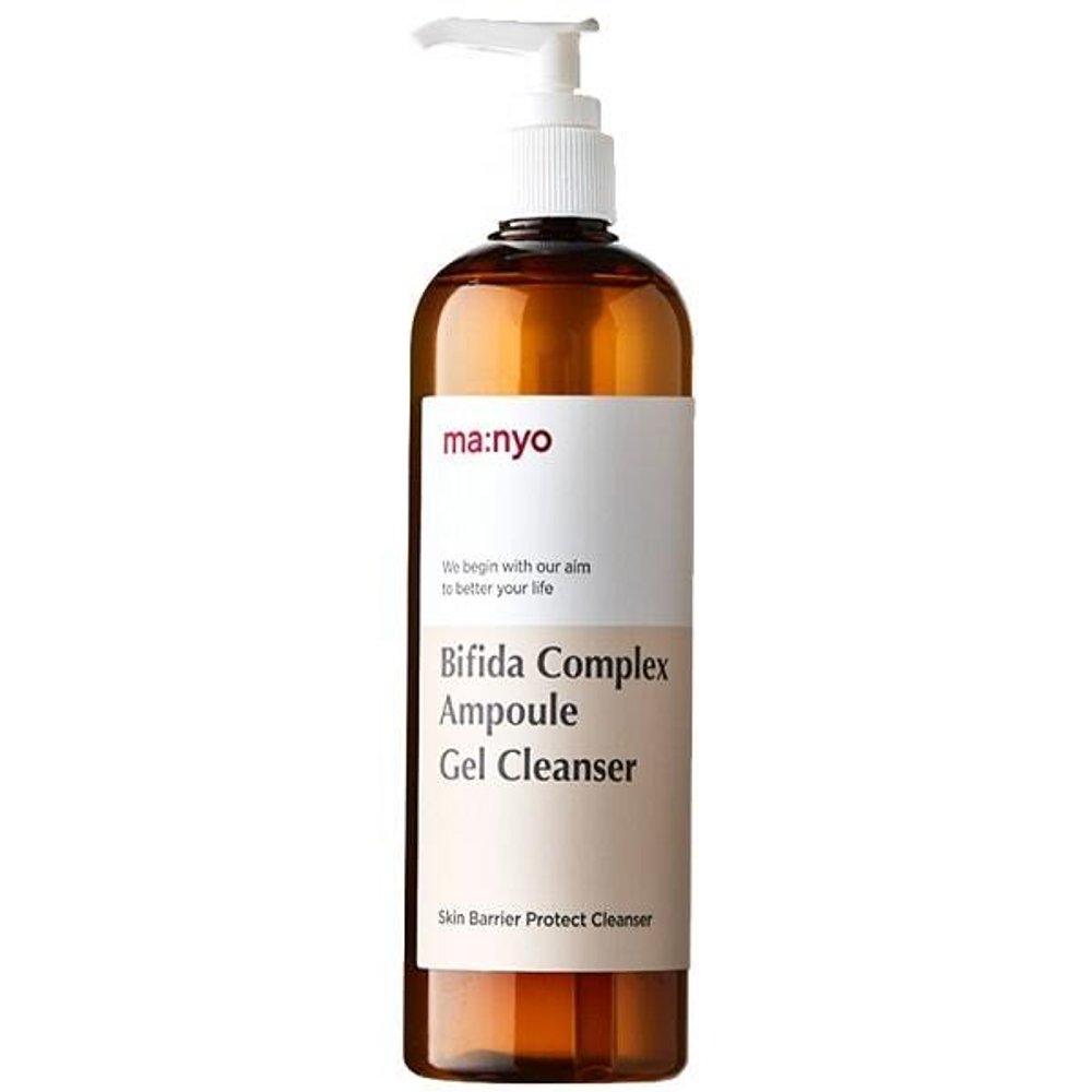 Гель очищающий с бифидобактериями MANYO Bifida Complex Ampoule Gel Cleanser 400 мл