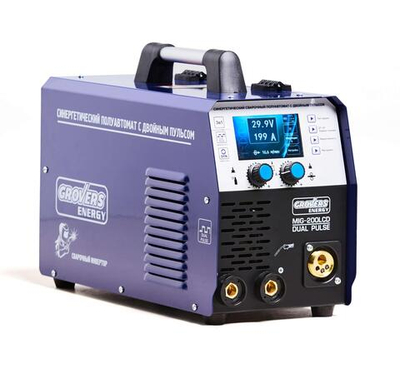 Сварочный аппарат GROVERS ENERGY MIG-200 LCD DUAL PULSE
