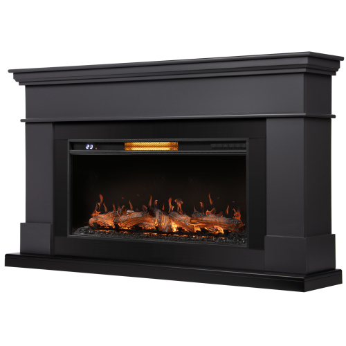 Каминокомплект: Очаг Royal Thermo Aurora RTFP/P-AR40LS, портал California 42/40/36, графит