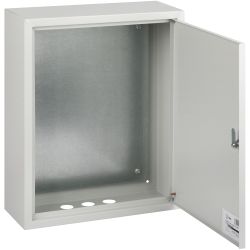 Корпус металлический ЭРА SIMPLE ЩМП-2-1 (500х400х150мм) IP31 УХЛ3 серый | Корпуса металлические с монтажной панелью