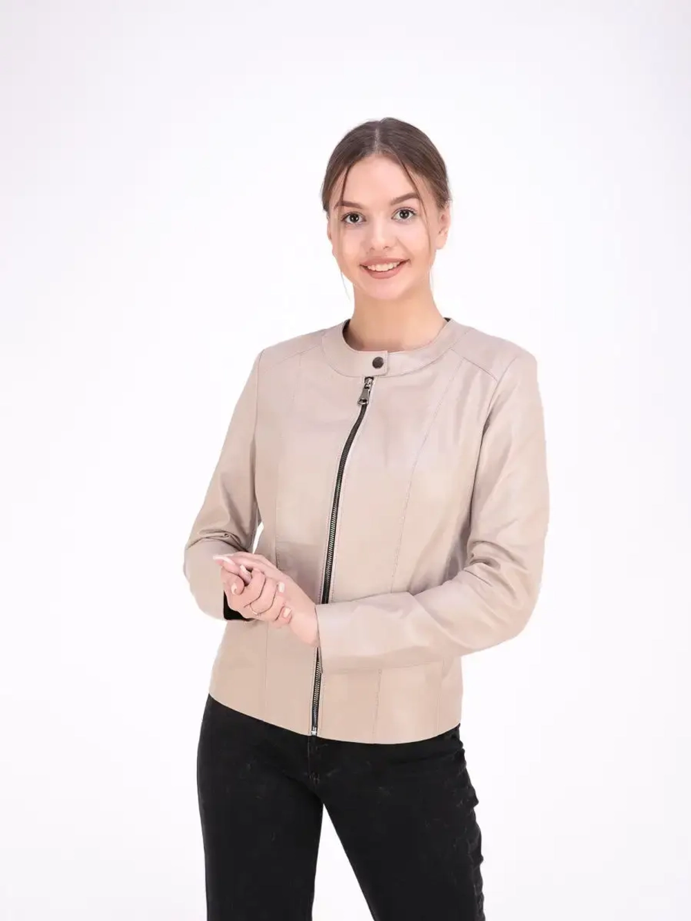 Куртка женская из натуральной кожи