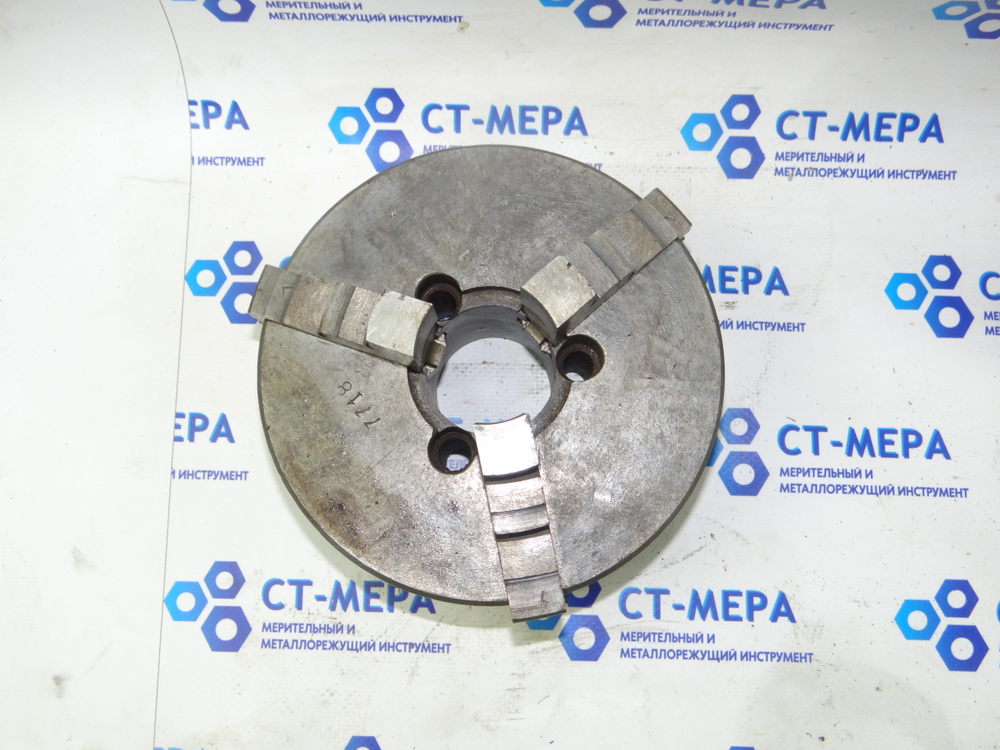 Патрон токарный 3-х кулачковый 160мм (арт. 25103)