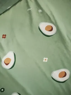 Наволочка комплект 2шт Полисатин Мечта "Avocado" 40x60 см на молнии