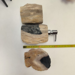 Набор из окаменелого дерева 4 предм Fossil Set NF-63072 поднос 30см*33см
