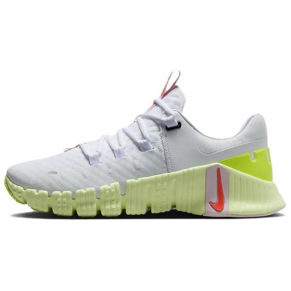 NIKE Free Metcon Кроссовки для тренировок Низкие Белый/Светло-желтый Зеленый/Розовый цвет Пена/Яркий Темно-красный Женские