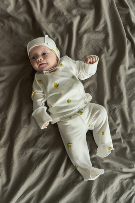 Комплект одежды из 3 предметов, Лимончик на молочном