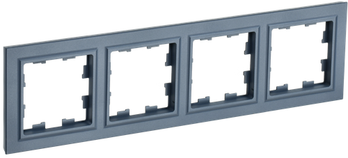 BRITE Рамка 4-местная РУ-4-БрМ маренго IEK