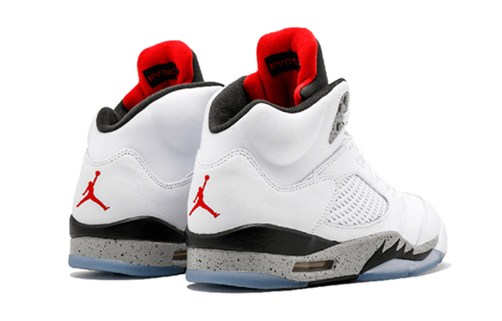 Кроссовки Jordan Air Jordan 5 Retro White Cement (Женская размерная сетка)