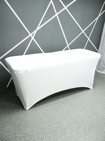 Чехол для кушетки на резинке Белый, 183*76*76см