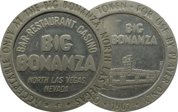 Big Bonanza Casino $1 Token
