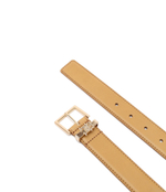 Кожаный ремень TH SQUARE 3.0 Tommy Hilfiger - светло-коричневый(AW0AW16188)