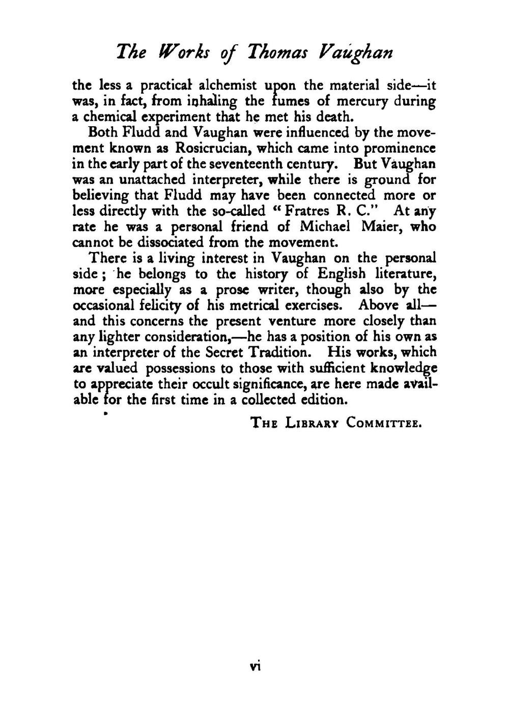 Works of Thomas Vaughan: Eugenius Philalethes | Arthur Edward Waite