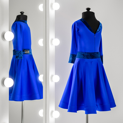 Standart 9-01-01-A | Рейтинговое платье для спортивных бальных танцев | Vasileva Dance