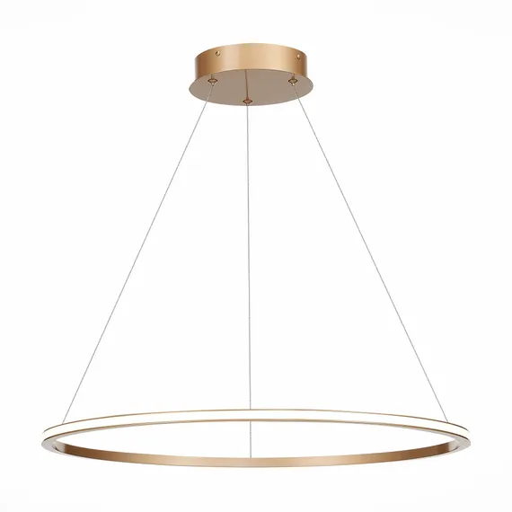 ST604.243.34 Светильник подвесной ST-Luce Золотистый/Белый LED 1*34W 4000K Подвесные светильники