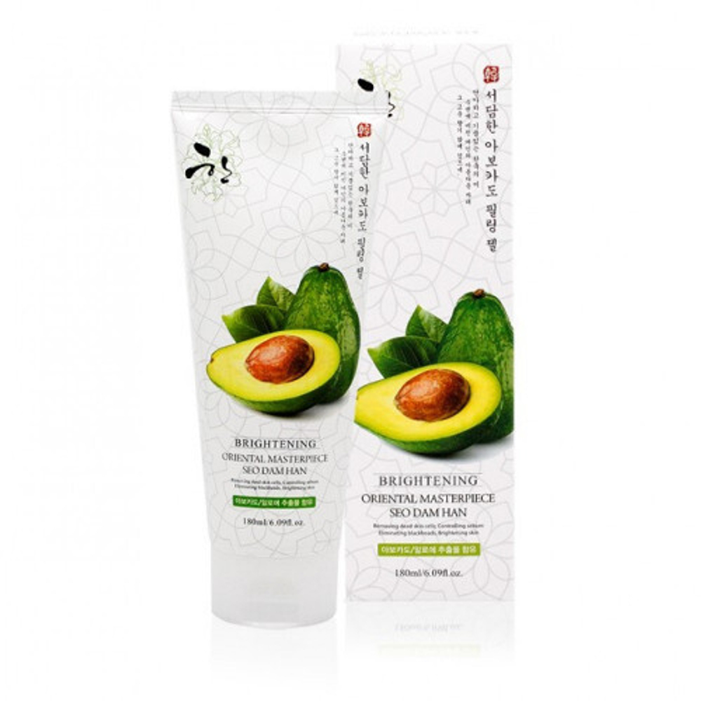 Пилинг-скатка с авокадо 3W Clinic Seo Dam Han Blue Avocado Peeling Gel, 180 мл.