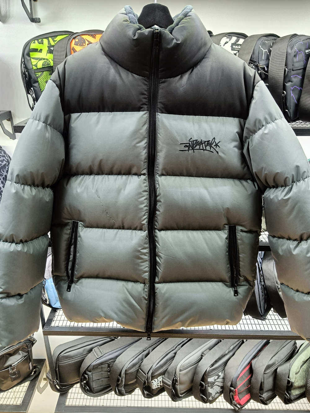 Куртка Anteater Downjacket-Combo-Grey
