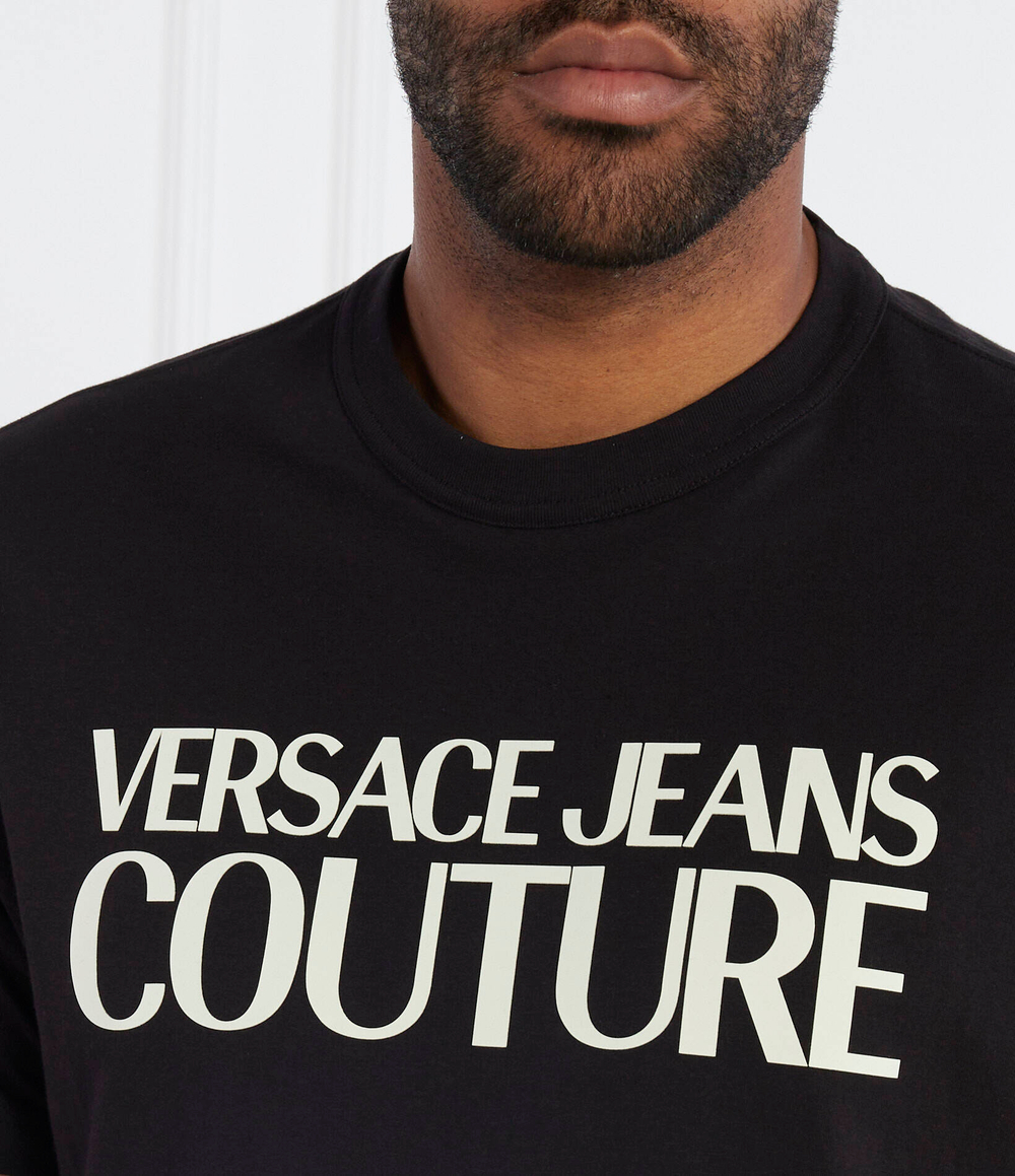 Футболка MAGLIETTA Versace Jeans Couture - черный(76GAHG01CJ00G)