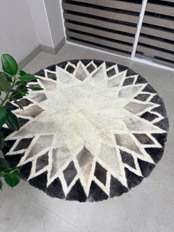 Ковер шкура натуральная овчина меховой