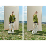 Свитшот Called a Garment Utilitarian "Gold Olive"