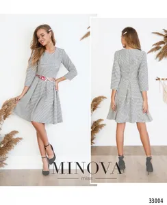 Платье 3122-темно-синий Minova