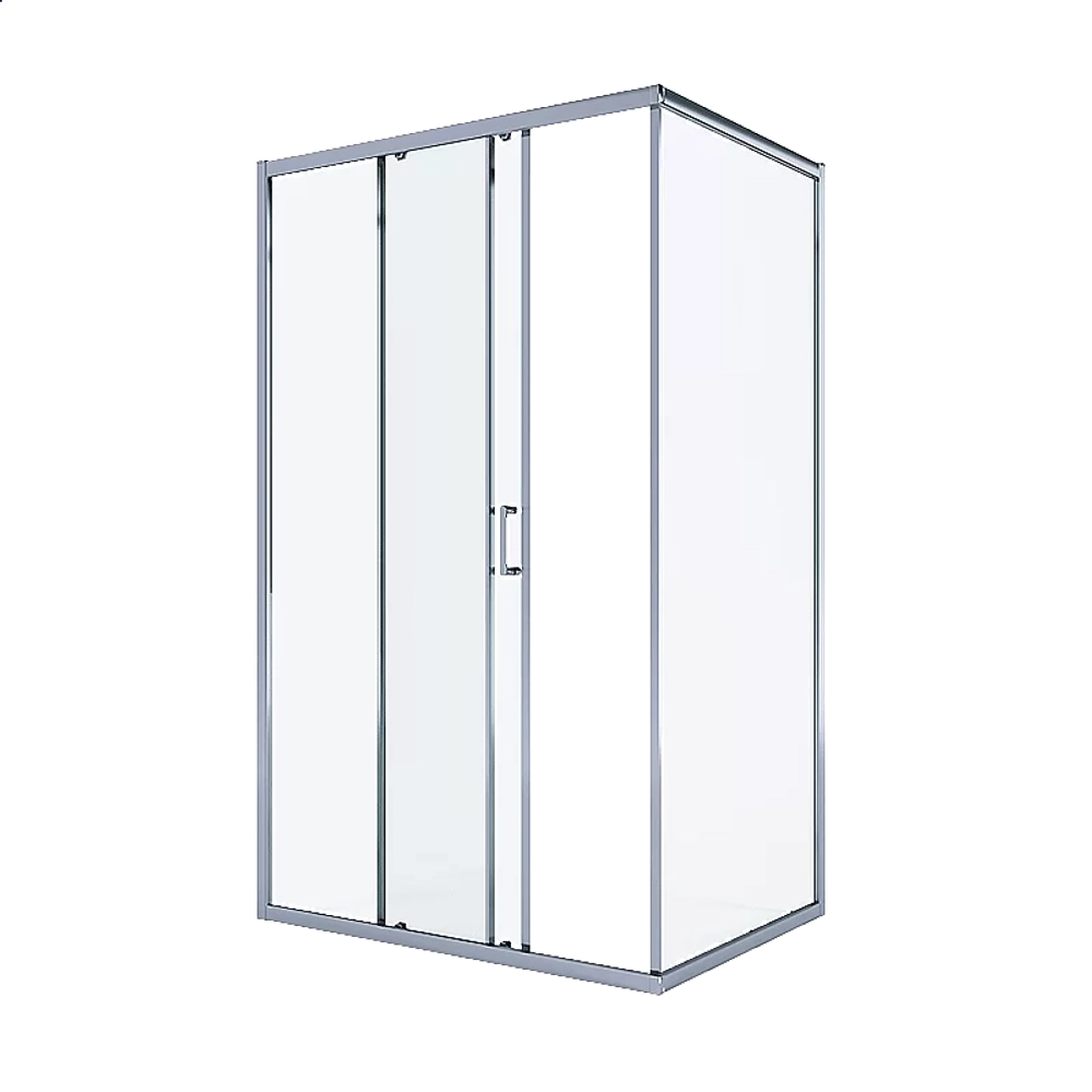 Душевой уголок Alex Baitler 120х90 AB14120X1 стекло прозрачное/профиль хром