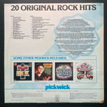Сборник 20 Original Rock Hits (Франция 1976г.)