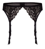 Кружевной пояс Daisy с подтяжками для чулок (Размер: L) (Цвет: красный)