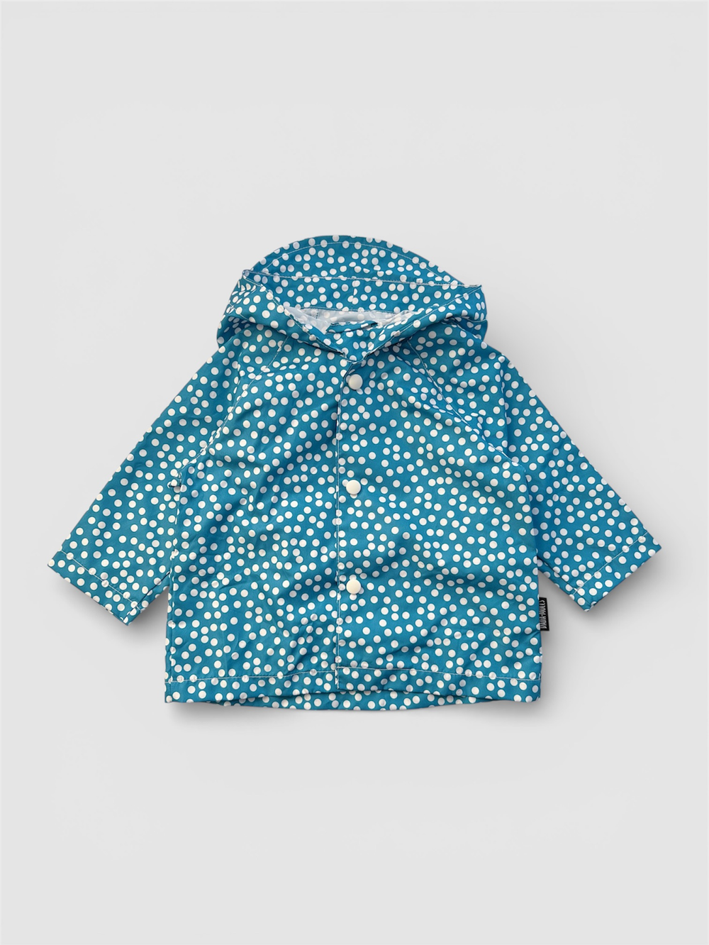 Дождевик "черепашка" (точки на голубом)