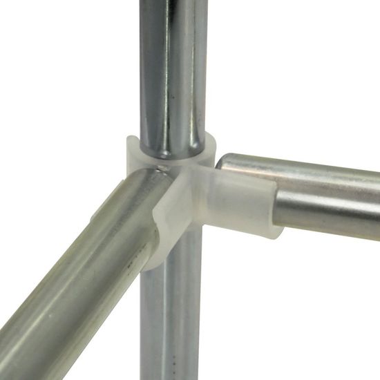 Комплект из 4-х дополнительных трубок и уголков для тента 120х120 см, 16 мм