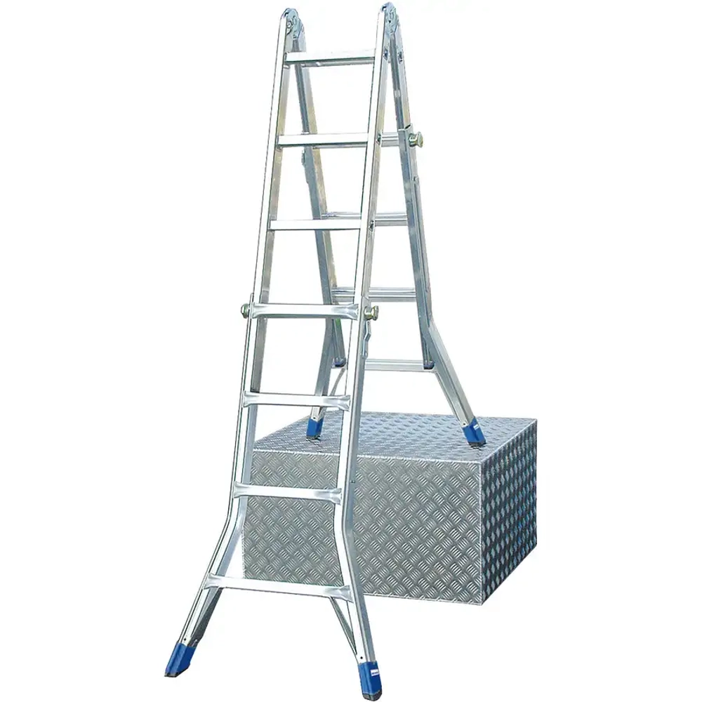 Шарнирная телескопическая лестница STABILO 4х5 Krause 133960
