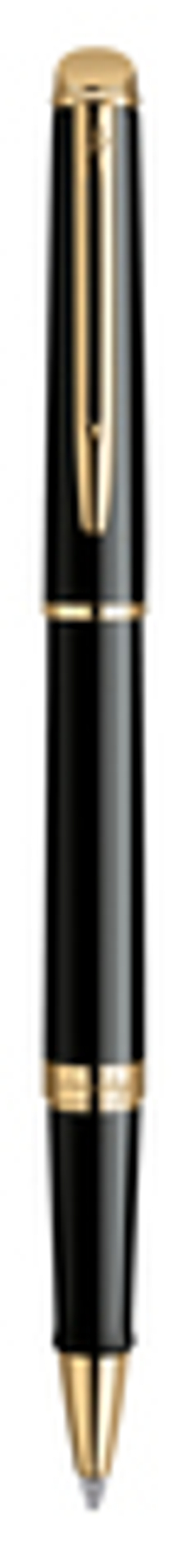 Ручка-роллер Waterman Hemisphere, цвет: Mars Black/GT, стержень: Fblk