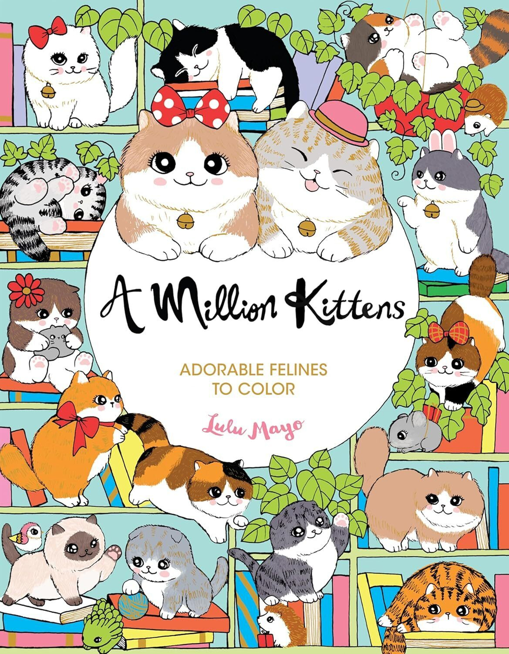 A Million Kittens. Coloring Book